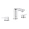 Grohe 8-in. Widespread 2-Handle M-Size Bathroom Faucet 1.2 Gpm, Gray 20578A0A - alternate 3